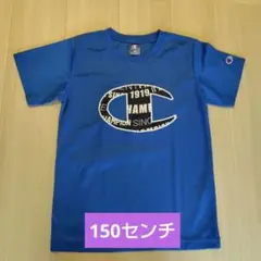 Champion ロゴ Tシャツ 150 青　チャンピオン