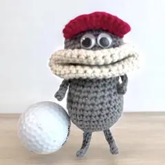 ゴルフボールケース　パクパクモンスター