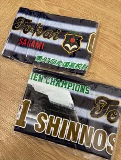 東海大相模　応援タオル 2015甲子園大会 優勝記念　小笠原選手　2枚セット