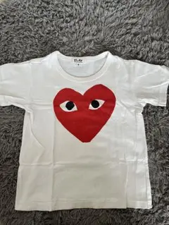 PLAY ハートプリント Tシャツ 6サイズ