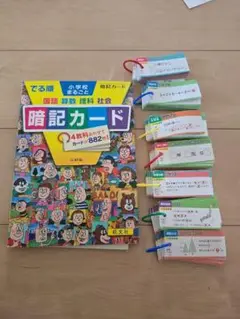 出る順　小学生向け 社会科 暗記カード
