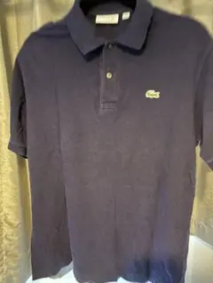 LACOSTE ネイビー ポロシャツ US L