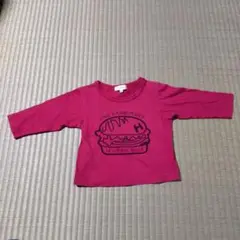 Hushush ハンバーガー プリント トップス 80