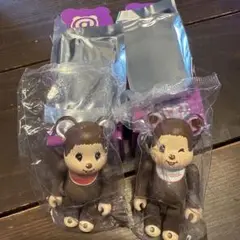 BE@RBRICK(ベアブリック)50 モンチッチ 表裏