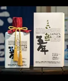 六趣　五年　GONEN 古酒 720ml 化粧箱入り Amazon.co.jp: 長芋焼酎 六趣(ROKUSHU) 五年(Aged 5 years