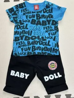BABYDOLL Tシャツ＆パンツセット