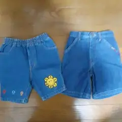 お尻大きめな半ズボン