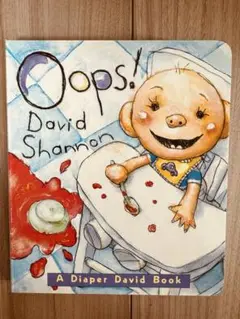新品英語絵本　Oops! (A Diaper David Book)