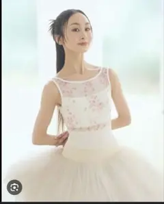 2025購入◎永久メイさん×チャコットコラボ　桜バレエ用レオタード　130