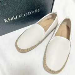 【未使用】EMU Australia エミューオーストラリア　エスパドリーユ　白