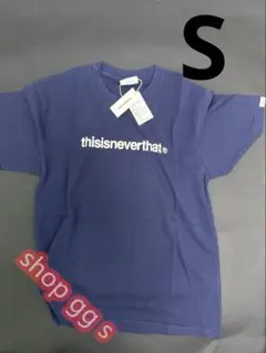 未使用 thisisneverthat ネイビー Tシャツ Sサイズ