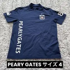 パーリーゲイツ PEARY GATES モックネックT（サイズ4）