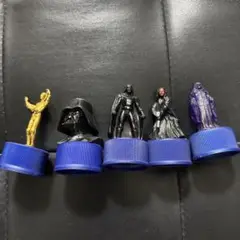 スターウォーズ　ボトルキャップ　5個セット