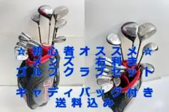 初心者オススメ!ツアーステージ メンズ ゴルフクラブ 14本フルセット バッグ付