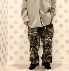 BEAMS JAPAN カモ ワイド カーゴパンツ