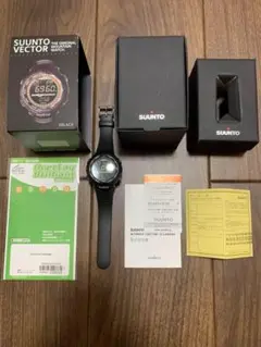 【美品】【保護フィルム付き】スント　ヴェクター　ベクター　オールブラック