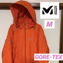 【美品】MILLET ミレー マウンテンジャケット レディースM オレンジ