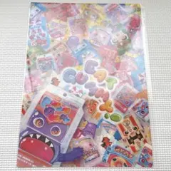 仮面ライダー ガヴ A4 ゴチゾウがいっぱい キラキラ クリアファイル