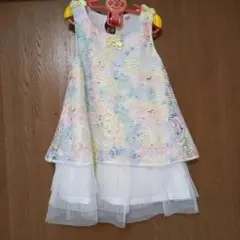 ノースリーブワンピース マルチカラー130