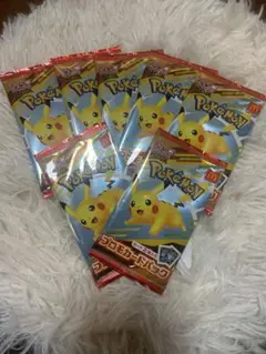 ポケモンカードゲームピカチュウパック7個セット もう販売が終わったハッピーセット