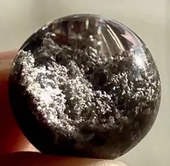 ガーデンクォーツ 庭園水晶 穴無 天然石 スフィア パワーストーン 丸玉
