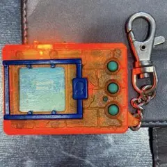 【動作確認済み】デジモンミニ Ver.3.0 クリアオレンジ 電池付き デジモンミニVer.3.0(クリアオレンジ)