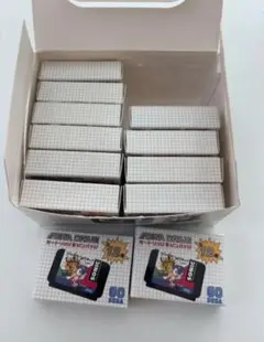 新品未開封コンプリート☆メガドライブ カートリッジ型ピンバッジ 12個セット