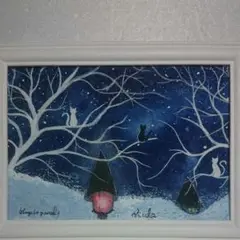 絵画「星空の向こうに」Nicora原画