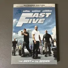 FAST FIVE エクステンデッドエディション DVD