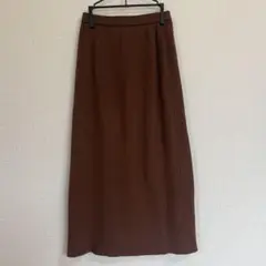 Lounie タイトニットスカート　ブラウン　茶色