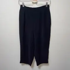 FRAMeWORK フレームワーク　ブラック　ハーフパンツ　ウエストゴム　M