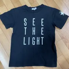 SEE THE LIGHT 黒 Tシャツ 130cm