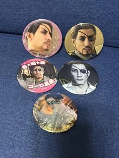 真島吾朗　缶バッジセット