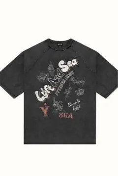 LÝFT × WIND AND SEA RAGLAN SLEEVES Ｔシャツ