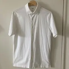 UNIQLO エアリズム エアリズム半袖シャツ M ホワイト