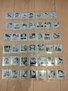 ドラゴンボール　ウエハース　４０周年　42種 コンプ （1巻 箔ズレ）