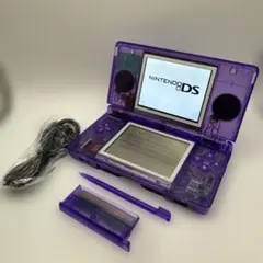 【美品】Nintendo DS light 本体　クリアパープル