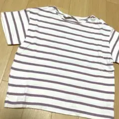 futafuta カットソー　ボーダー　90サイズ　半袖