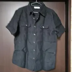 BEAMSInternational Gallery 半袖シャツ Ｌ ブラック