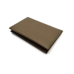 【美品】エルメス ヴォーエプソン カルヴィ エトゥープ カードケース