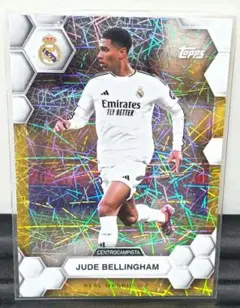 topps 24/25　ベリンガム　レアパラレル　レアル・マドリード