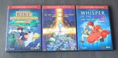 ジブリ 日本語対応 海外版DVD 魔女の宅急便 風の谷のナウシカ 耳をすませば