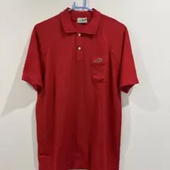 Lacoste レッド ポロシャツ Ｌサイズ