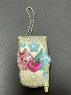 本当に録音再生！なつかしのガラケーマスコット　ゴールド　ガラケー
