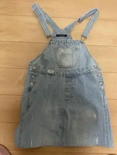 デニム オーバーオール ジャンスカ
