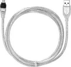 USBオスto Firewire IEEE 1394 4ピンオスiLink