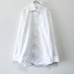 D'URBAN ダーバン【37-78】ワイシャツ 長袖 白 式典 リクルート