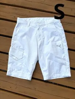 【メンズ】プーマ ゴルフ ショートパンツ 白