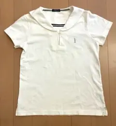 美品　イーストボーイ ポロシャツ　セーラーカラー　9号　M
