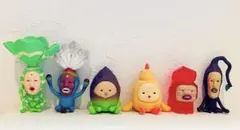 こびとづかん おすわりマスコット4 ノーマルコンプ 6種